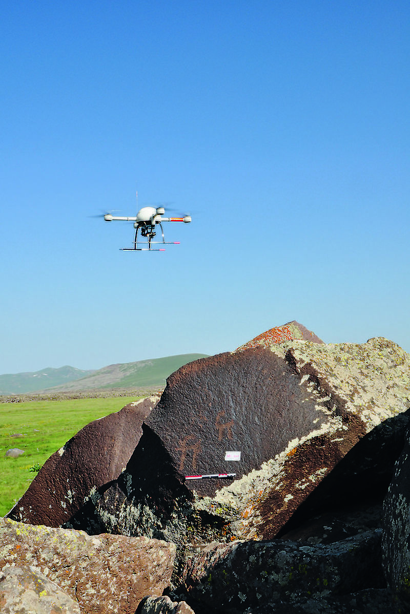 Dokumentation per ferngesteuertem Quadrokopter Drohne