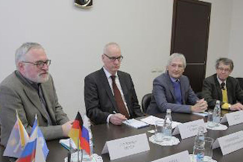 Die deutsche Delegation: Hartmut Rüdiger Peter, Martin Klein, Patrick Wagner und Armin Höland.