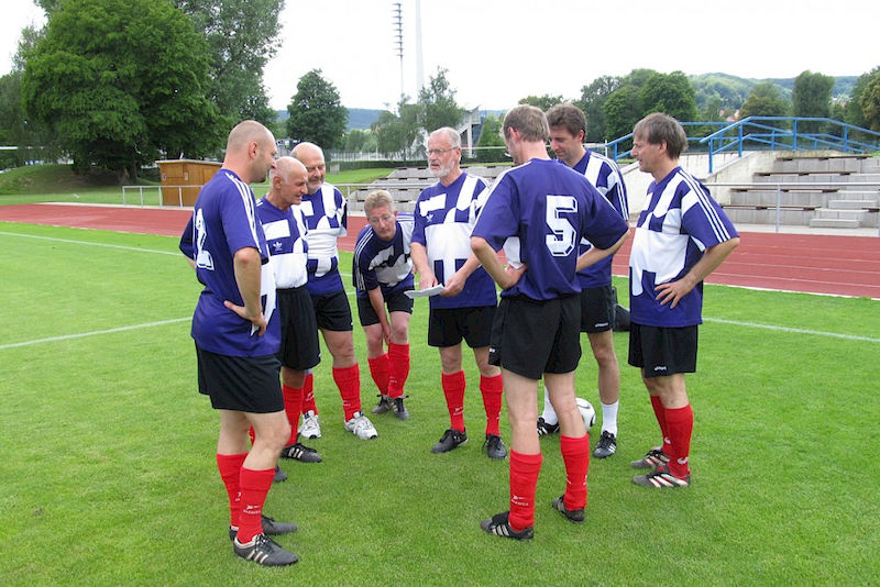 Das hallesche Professorenteam 
