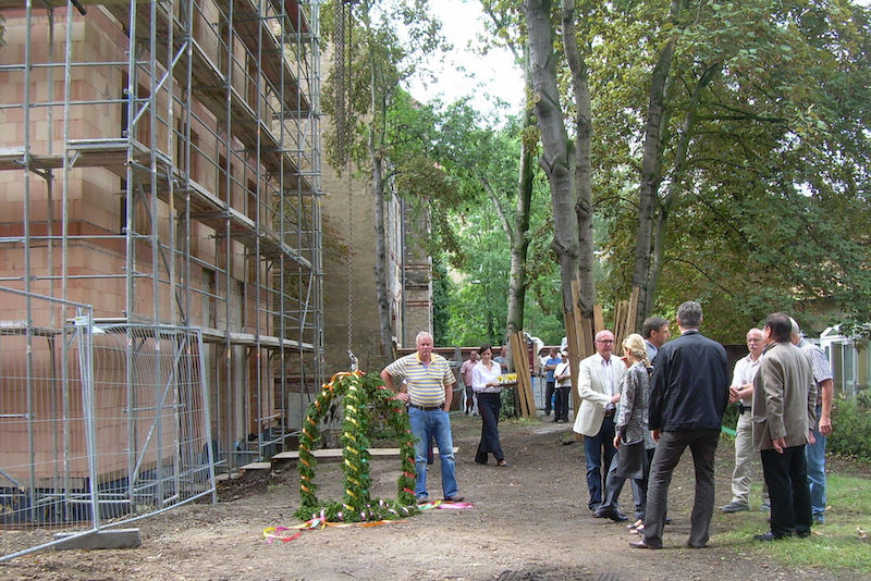Richtfest des Internationalen Begegnungszentrums (IBZ)