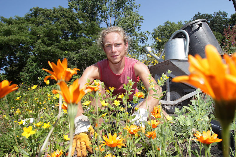 Norbert Schirrmeister ist im Botanischen Garten für die Systemanlage verantwortlich.