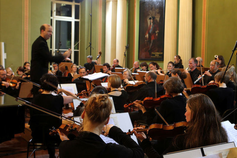 Zum Neujahrskonzert spielte das Orchester der Medizinischen Fakultät
