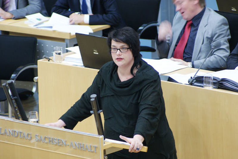 Henriette Quade im Landtag