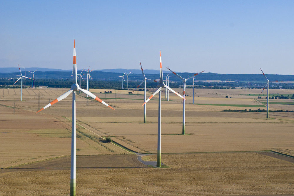 Windpark in Niedersachsen