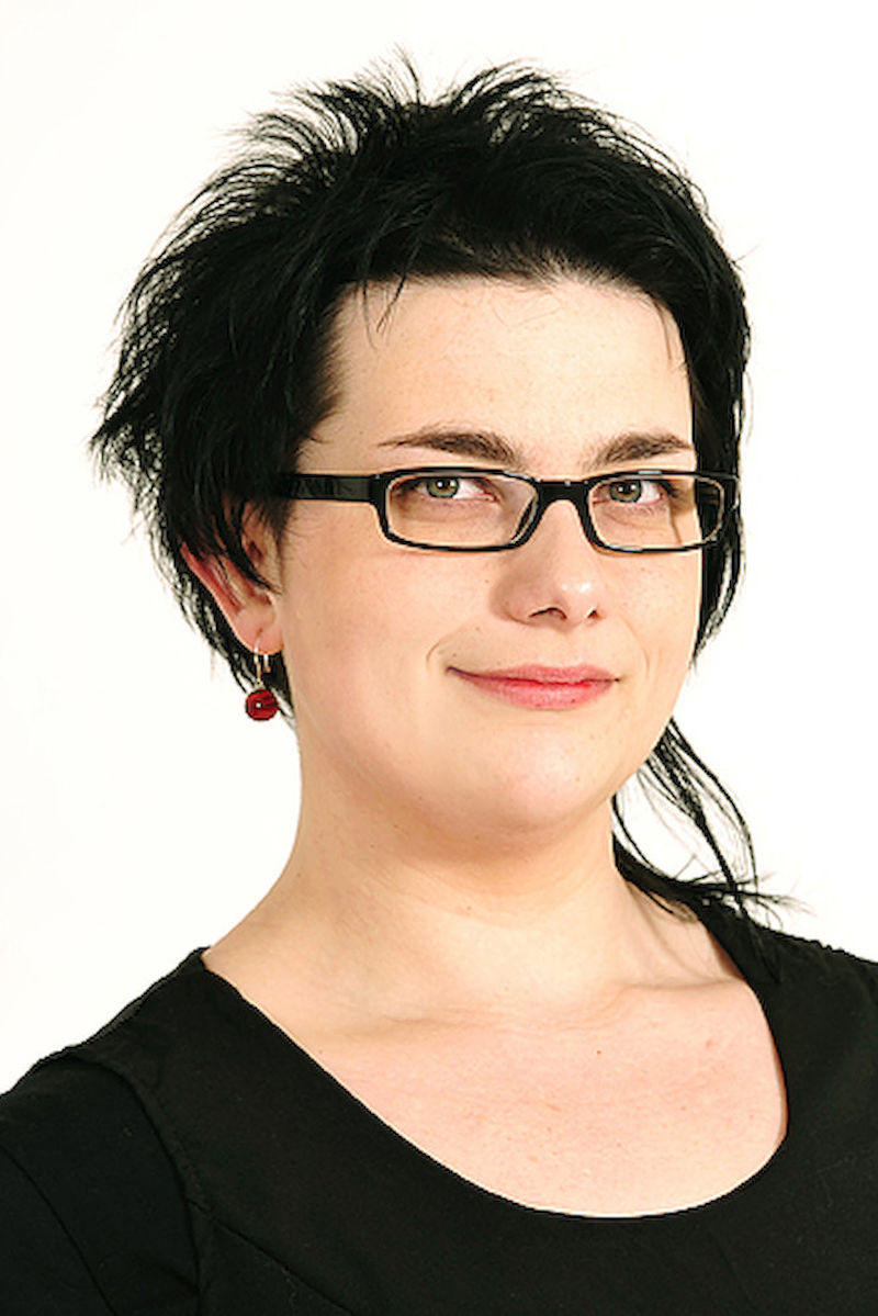 Henriette Qaude ist stellvertretende Landesvorsitzende der Partei "Die Linke".