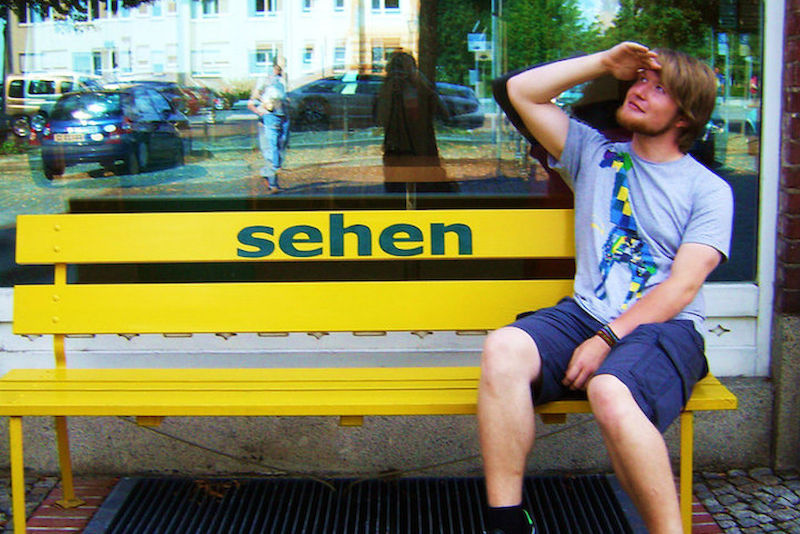 Ron will Halle zur Kultur erziehen. (Foto privat)