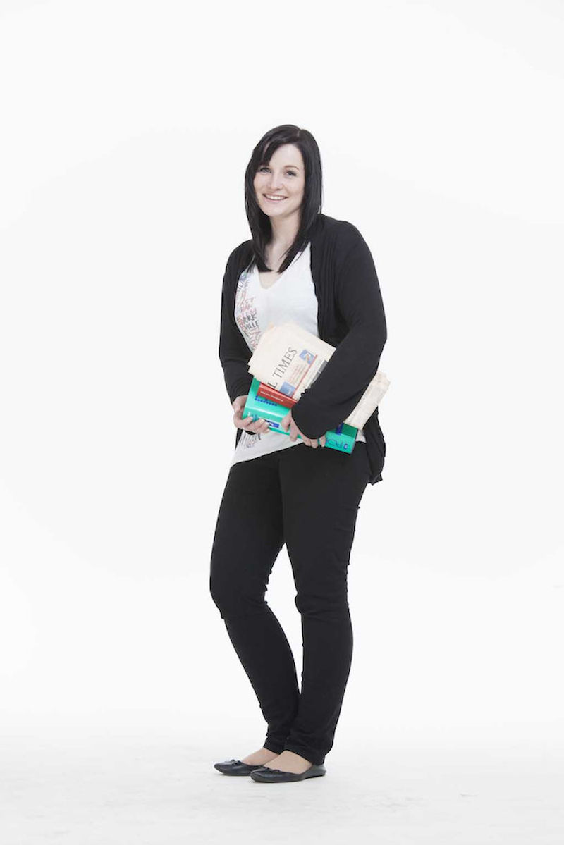 „Ich weiß wie es ist, wenn man sich für das falsche Studium entschieden hat", sagt  Studienbotschafterin Juliane Kraus.