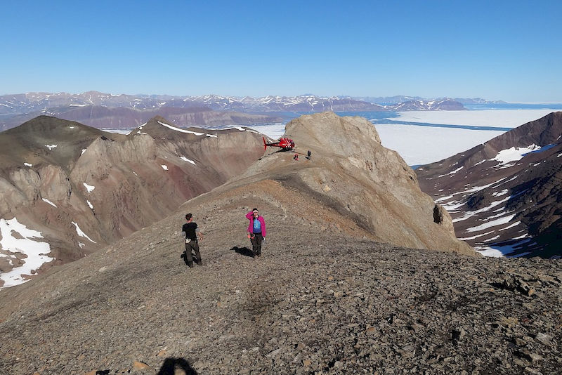Auf einer Felsnadel am Vimmelskaftet Tal