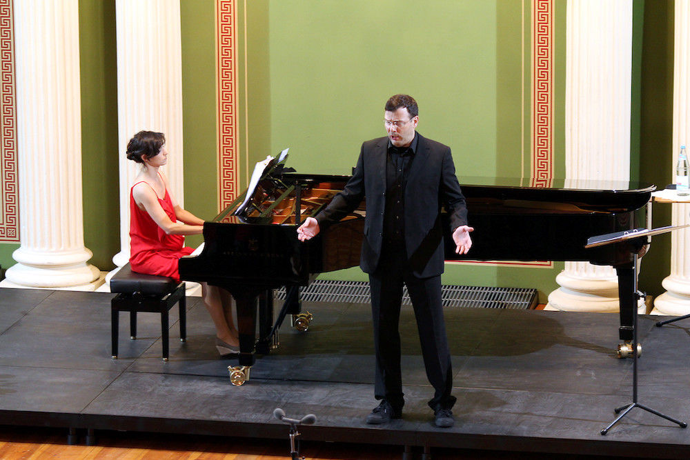 Countertenor Andreas Scholl und Pianistin Tamar Halperin,