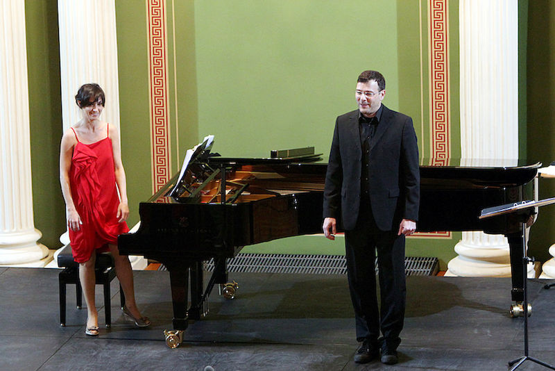 Countertenor Andreas Scholl und Pianistin Tamar Halperin,