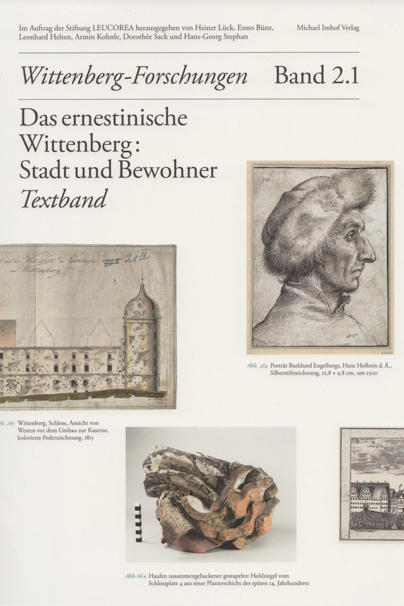 Cover des Buches "Das ernestinische Wittenberg. Stadt und Bewohner", erschienen im Michael Imhof Verlag.