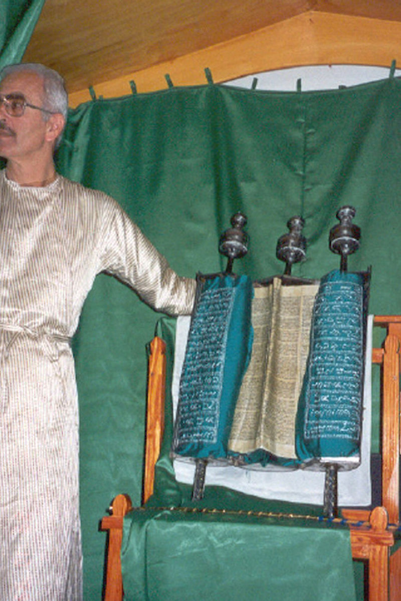 Eine Heilige Samaritaner-Tora (Quelle: wikipedia.com / יוצר )