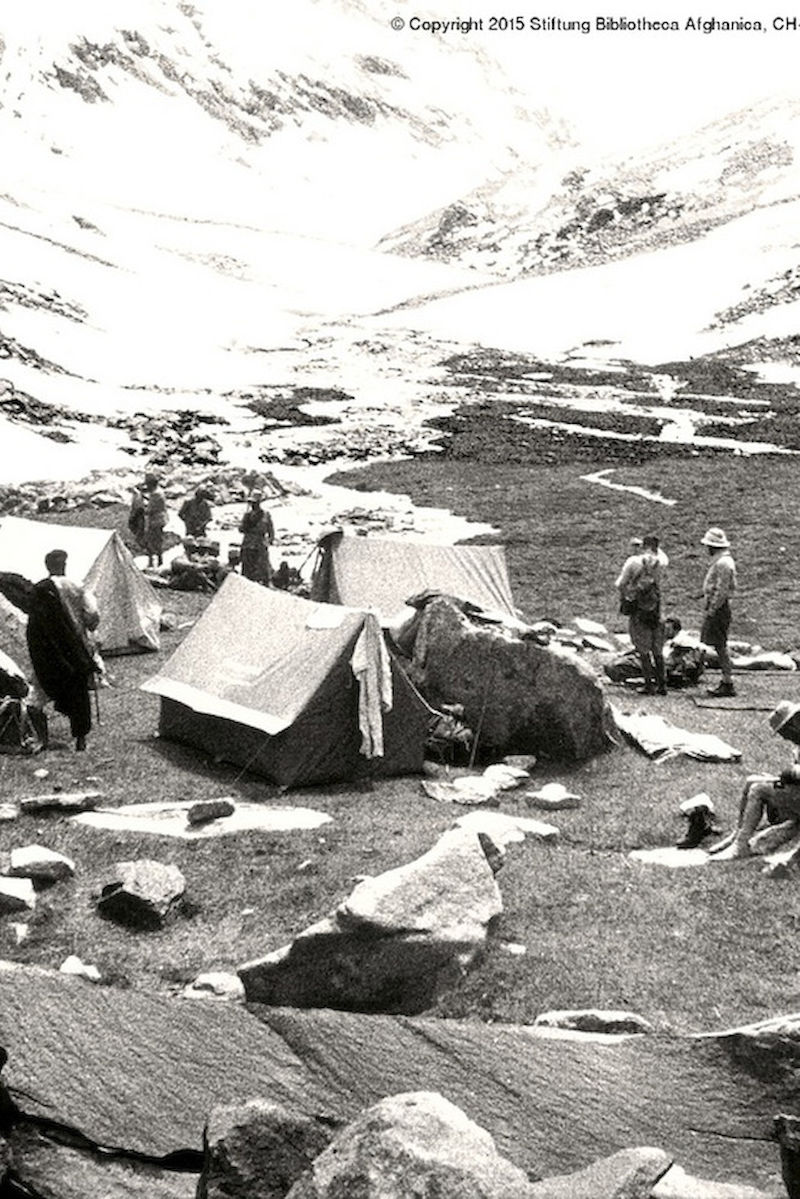 Zeltlager der Expedition