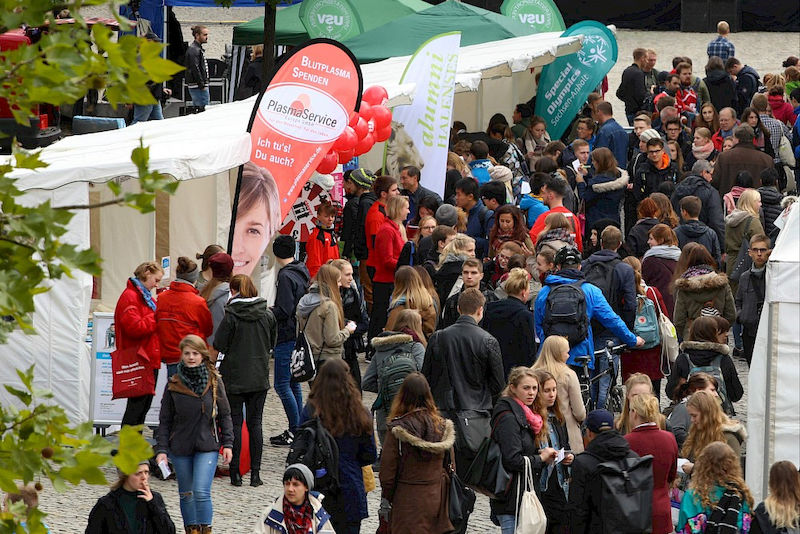 Die Immatrikulationsfeier war gut besucht