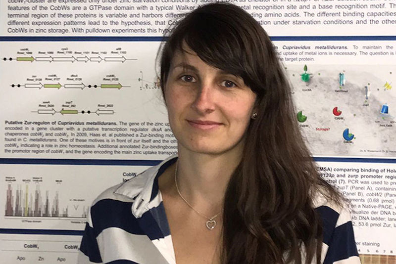 Lucy Bütof auf der Konferenz