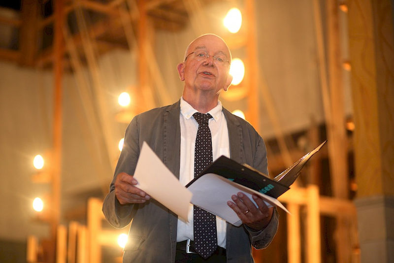 ...und eine "Standpauke" von Prof. Dr. Ernst-Joachim Waschke.