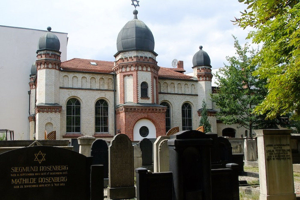 Die Synagoge in Halle - auch hier finden Veranstaltungen der Jüdischen Kulturtage statt.