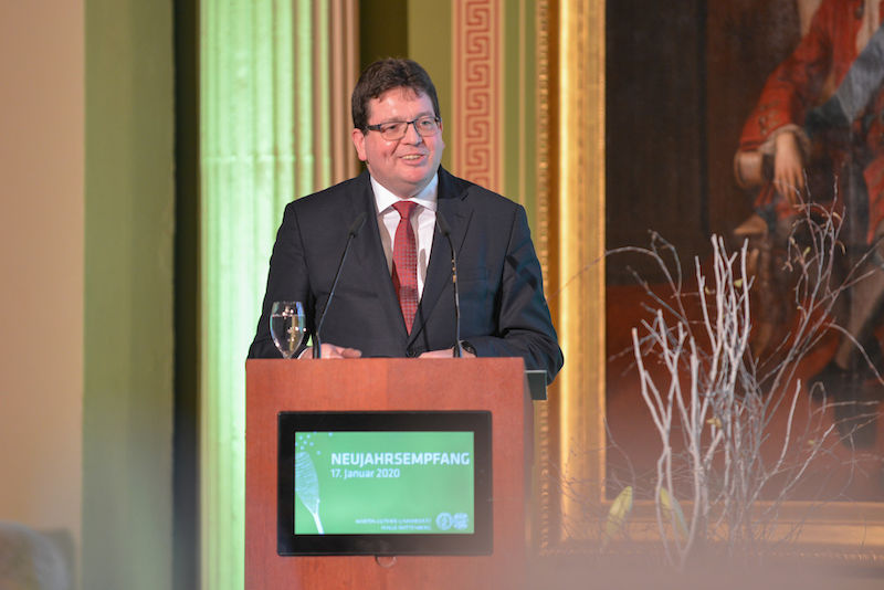 Neujahrsempfang 2020: Rektor Christian Tietje