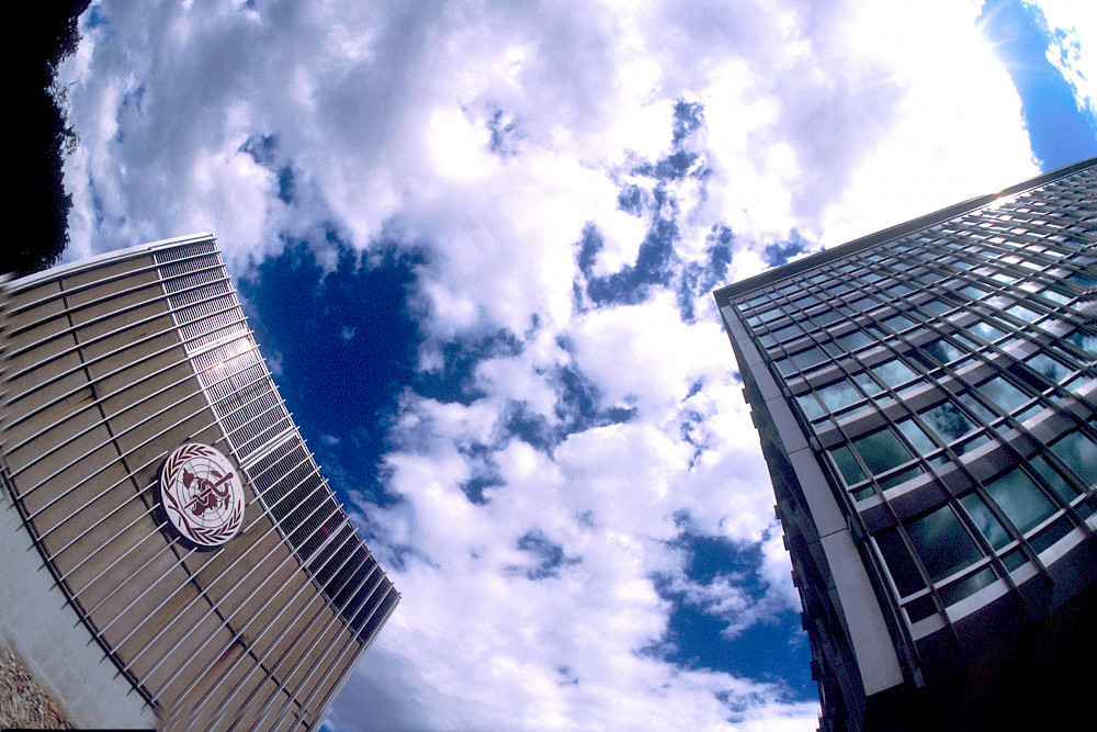 The WHO Headquarter in Geneva