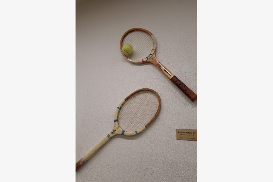 Tennisschläger aus den 1950ern