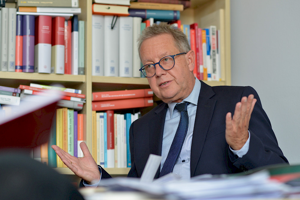 Jörg Dierken im Gespräch über sein neues Amt an der Leucorea