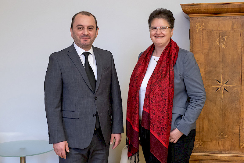 Viktor Yengibaryan und Claudia Becker
