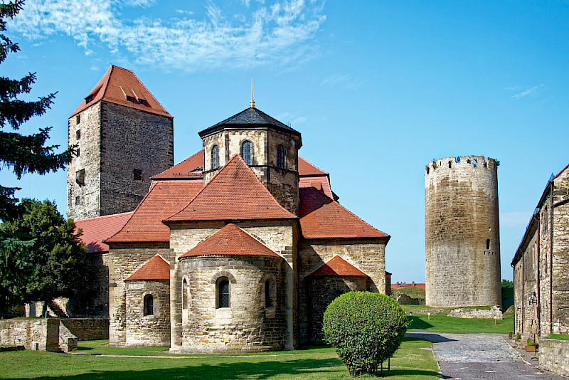 Die Burg Querfurt - der Ort im Saalekreis ist während der Tagung auch das Ziel einer Exkursion.