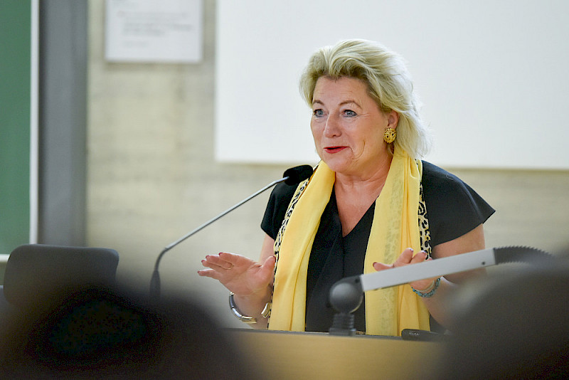 Cornelia Pieper sprach als Leiterin des des Danziger Generalkonsulats.