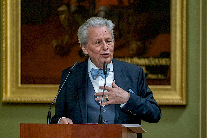 Ralf-Torsten Speler zog noch einmal Bilanz. Er war zwölf Jahre lang Präsident der VFF.