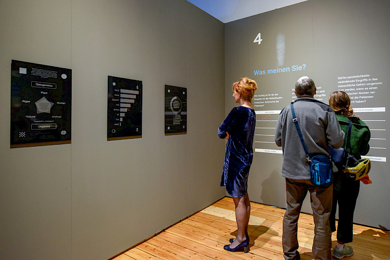 Blick in die Ausstellung